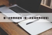 第一次世界杯冠军（第一次足球世界杯冠军）