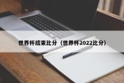 世界杯结束比分（世界杯2022比分）