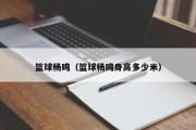 篮球杨鸣（篮球杨鸣身高多少米）