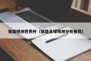 张路预测世界杯（张路足球预测分析推荐）